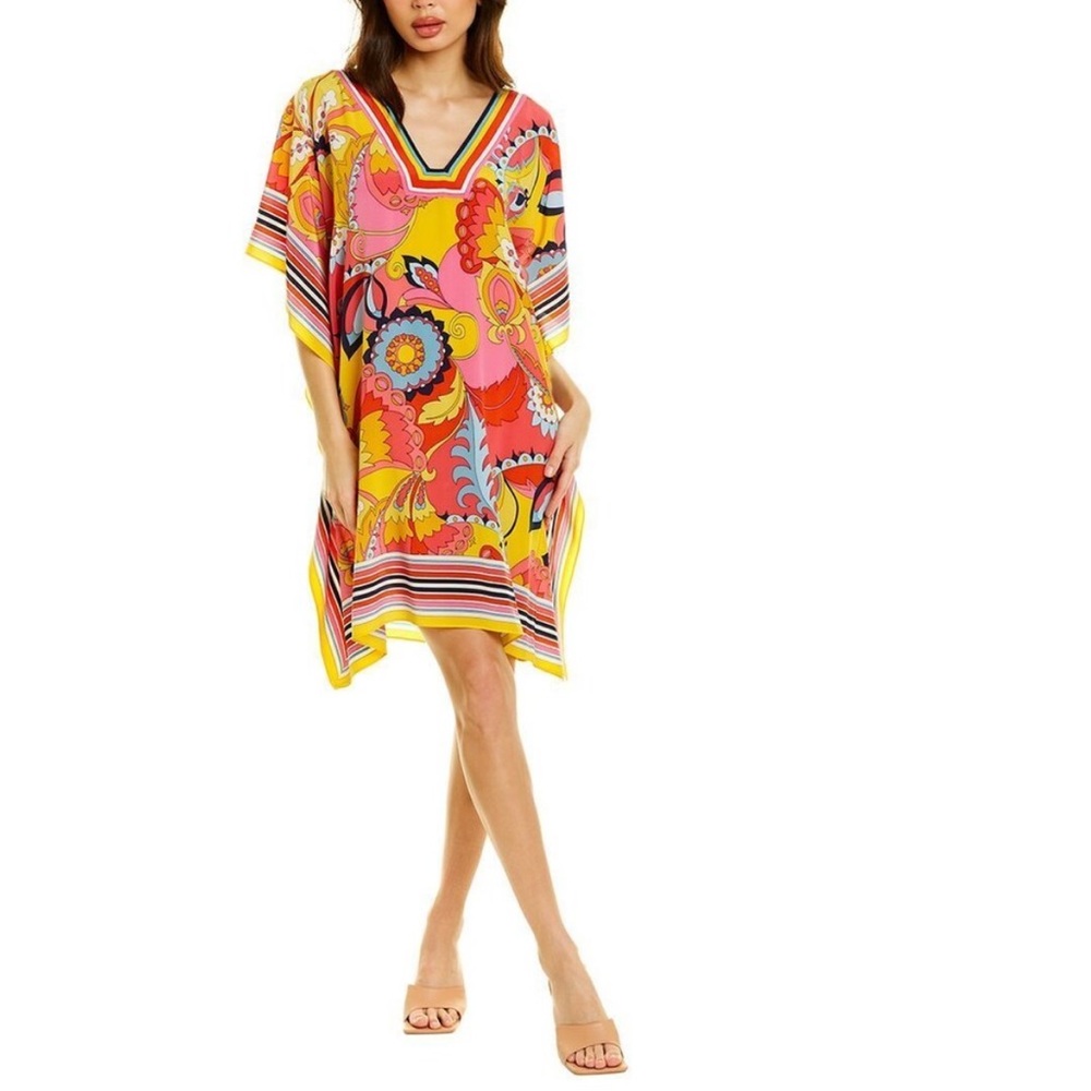 Trina Turk Theodora Swim Coverup/ Dress, Size Extra Small/ Small NWT